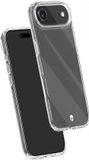 Force Case, Hoesje geschikt voor iPhone Air - FEEL Anti-Shock 2m & 50% Gerecycled & Anti-Vergeling, Transparant