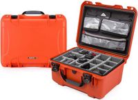 Nanuk 933 Case w/lid org./divider - Orange - Pro Photo Kit case