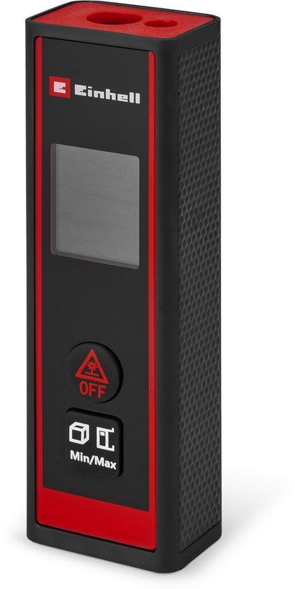 Einhell Afstandsmeter TC-LD 40 R - Tot 40 m - Afstandsmeting - Oppervlaktemeting - Inhoudsmeting - Incl. opbergtas