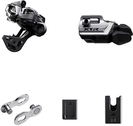 Shimano XTR M9250 Di2 I-Spec RD-GS SW-IR Upgradekit Zilver
