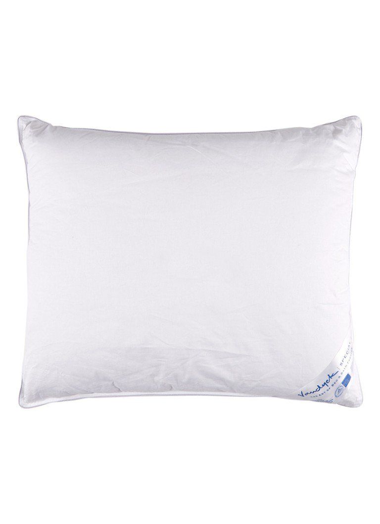 Vandyck Kapok medium hoofdkussen 60 x 70 cm - wit