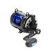 Okuma Solterra SLX Twee Speed Gesloten Frame Lever Drag Reel Zoutwater Trolling Reel, SLX-30IIb, 550 yds-18 kg, zwart