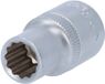 BRILLIANT TOOLS 1/2" Twaalfkant dop 11 mm