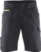 Blåkläder Service short 1499-1330 - Noir/Haute Visibilité Jaune - C62