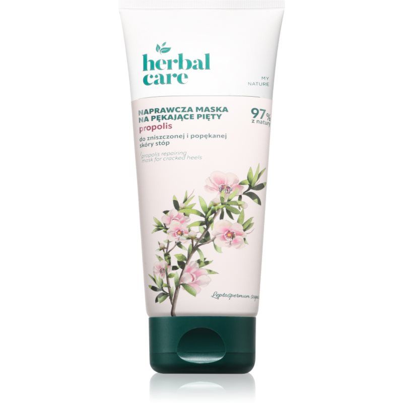 Farmona Herbal Care Repairing Mask For Cracked Heels With Propolis 97 Natural Ingredients (Voetcrème en gel, 100 ml)