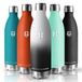 Grsta Thermosfles, 1 liter, roestvrij staal, lekvrij, BPA-vrij, gemakkelijk te reinigen, vacuüm-geïsoleerd, metalen fles voor sport, reizen