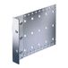 Schroff EuropacPRO zijplaat voor rvs afdichting, type H, zwaar, 3 HE, 235 mm, Zwart