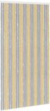 vidaXL Insectengordijn Chenille Grijs en Beige 118 x 220 cm