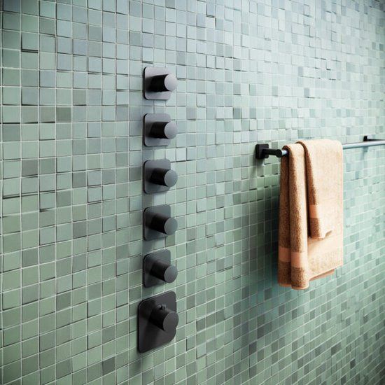 hotbath Gal Afbouwdeel voor Highflow Thermostaat GLF015EXTBGP - Geborsteld Gunmetal PVD