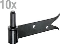 Alberts 864170 Schroefklem | Zwart | Doornmaat Ø14 mm | Lengte 171 mm | Set van 10
