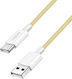 LogiLink CU0332 USB-kabel USB 2.0 0,5 m USB A USB C Geel