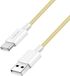LogiLink CU0332 USB-kabel USB 2.0 0,5 m USB A USB C Geel