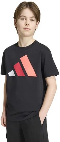 Adidas Essentials T-shirt Met Korte Mouwen Zwart 13-14 Years Kinderen