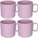 Plasticforte Onbreekbare Drinkbekers - 6x - Kunststof - 320 ml - Roze - Kinderen