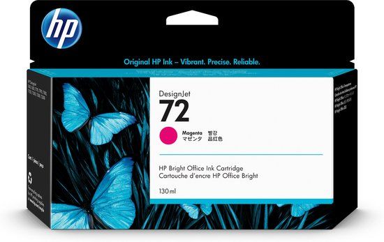 HP 72 Magenta Ink Cartridge - 130 ml