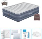Bestway Luchtbed - 2-Persoons - 152 x 203 x 51 cm - Blauw - Inclusief pomp
