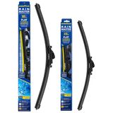 Goodyear Ruitenwissers Auto 600 410 mm, Set van 2 Flat Beam Ruitenwisserbladen Vóór met Hoge Grip voor Alle Weersomstandigheden, Maximale Zichtbaarheid en Duurzaamheid, Multi-Adapter Systeem