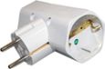 Silver Electronics Plug Adapter 3500W Wit