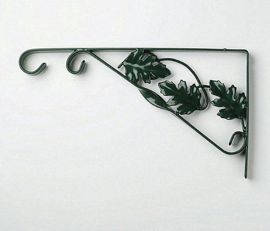 Nature Muurhaak decoratief groen H20x35cm