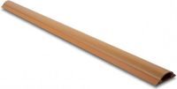 Delock Kunststof kabelgoot half-rond met zelfklevende plakstrip - 100 x 5 cm / bruin