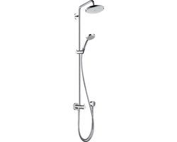 Hansgrohe Croma Showerpipe - Chroom - 100 Vario Handdouche - 2 Straalsoorten