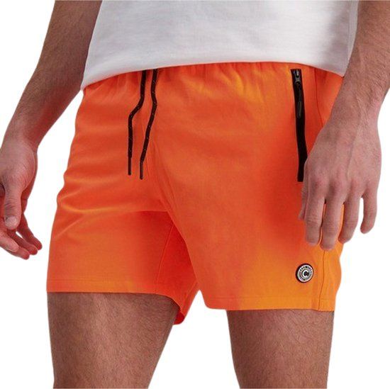 Cars Jeans Zwemshort Bemino Heren L Oranje Polyester