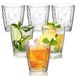 Ensemble de 6 verres à vin en plastique incassable, 310 ml