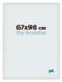 Your Decoration - Cadre puzzle 67x98 cm - Blanc mat