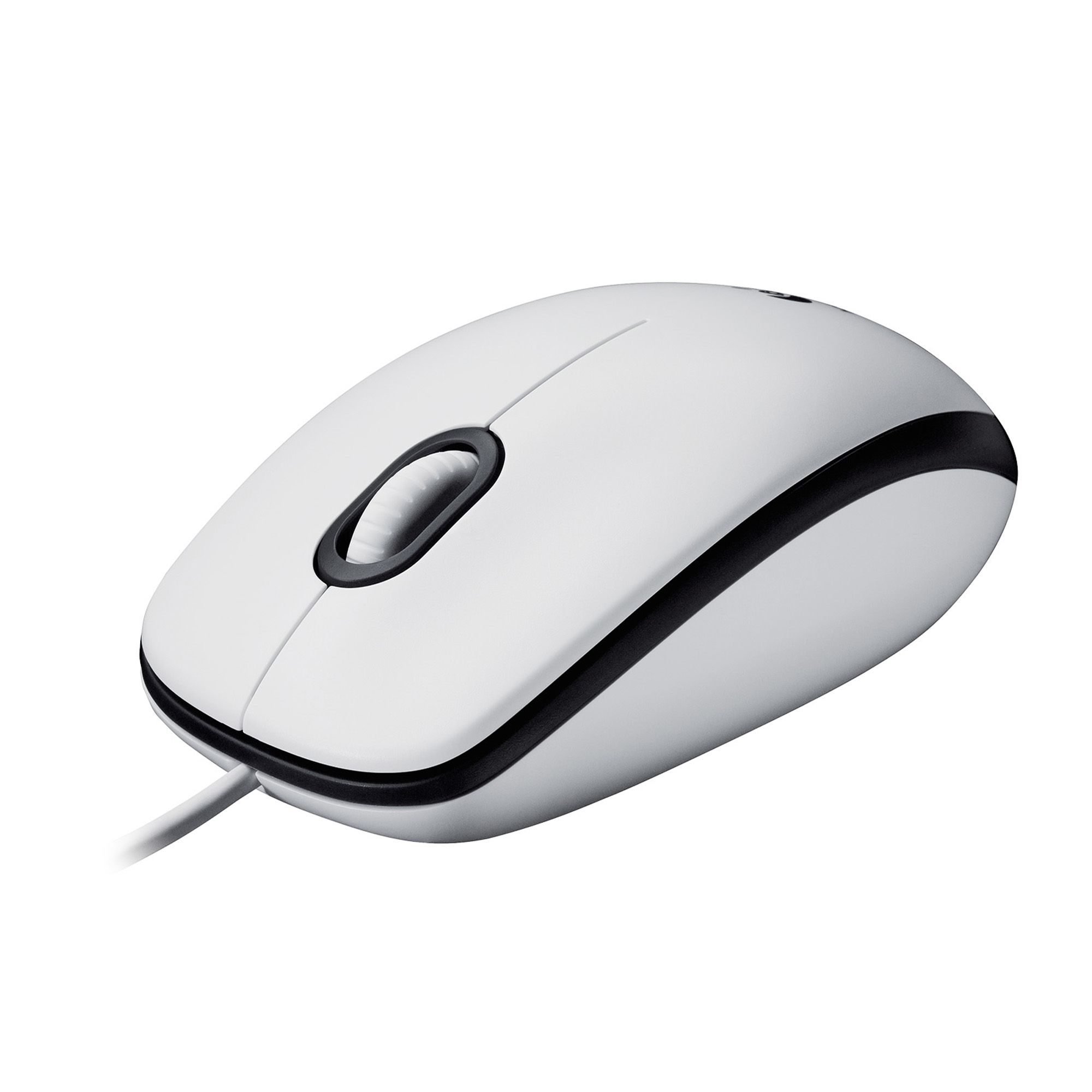 Logitech M100 - White - USB - Optical Mouse