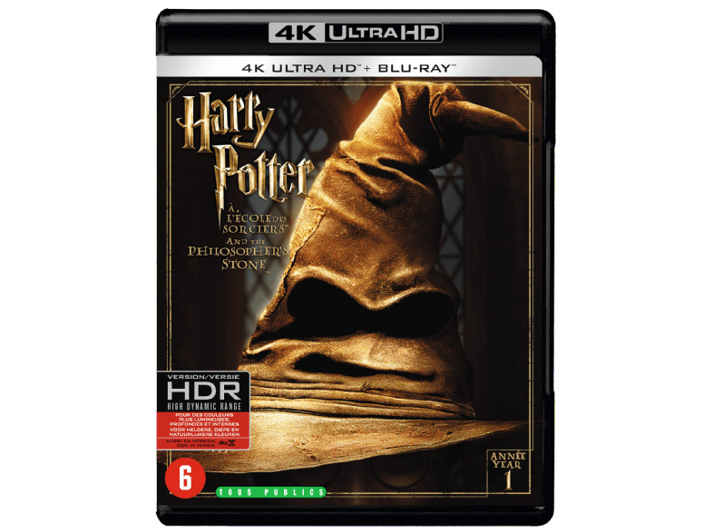 VSN KOLMIO MEDIA / Harry Potter en de Steen der Wijzen / Blu-ray (4K) / 2018