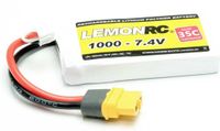 LemonRC LiPo accupack 7.4 V 1000 mAh Aantal cellen: 2 35 C Softcase XT60