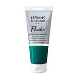 Lefranc Bourgeois Flashe acryl- en vinylverf, lichtecht, dekkend en bestand tegen veroudering - 80ml Tube, Phthalocyanine Green