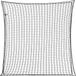 vidaXL - Aanhangwagennet - elastisch - touw - 3x3 m - polypropeen - zwart