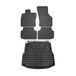 OMAC 6612YPS-484 Tapis de sol noir, Caoutchouc