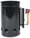 Gerimport BBQ/Barbecue starter bucket zwart