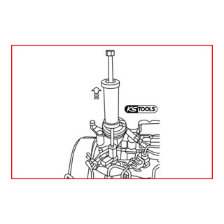 KS Tools KS Tools injector sproeier extractorset voor VAG, 24 delig. Aantal:1