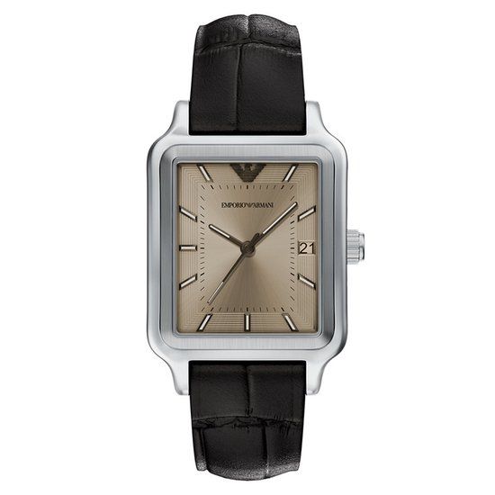Emporio Armani AR11756 Mannen Horloge 36 mm - Bruin