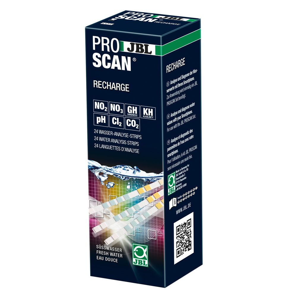 JBL ProScan Recharge navulling - 24 teststrips voor wateranalyse