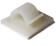 HellermannTyton RB8-PA66-NA Bevestigingssokkel Zelfklevend 151-13606 Bundel-Ø (vast)=8 mm Natuur 100 stuk(s)