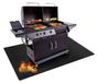 Tapis de grill résistant à la chaleur pour protéger la surface pendant les fêtes de barbecue