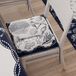 PETTI Artigiani Italiani - Set van 6 4-punts keukenstoelkussens, kussenslopen van microvezel met veters, 100% Made in Italy