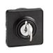 Schneider Electric Boîtier de commutateur 45x45mm avec clé, type Ronis 8R1, diamètre 22mm, modèle KDC1S