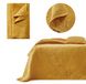 ROOM99 Leila Elegante sprei mosterd, 200 x 220 cm