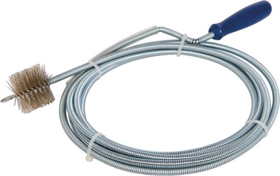 Silverline 342654 Afvoerpijpontstopper met borstel - 3m