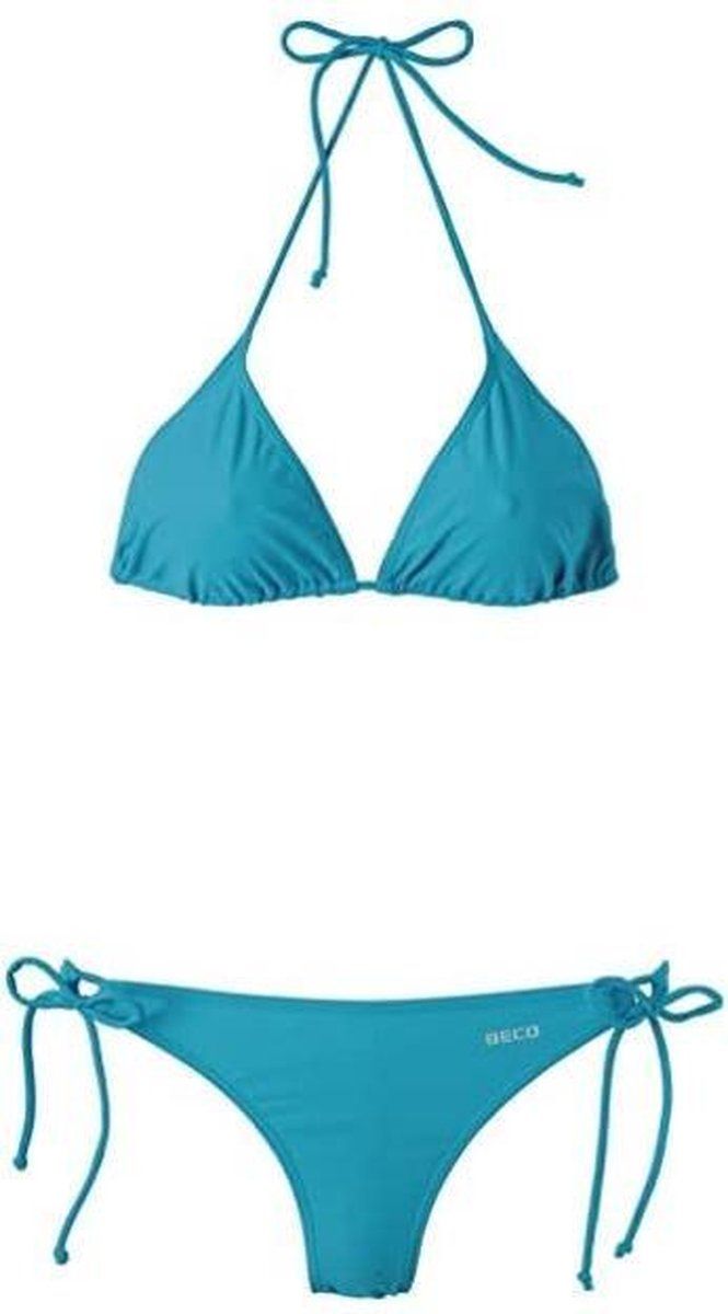 Beco Triangelbikini Dames Polyamide/Elastaan Turquoise - 4013368129678