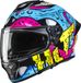 HJC C71 Squeeze Helm - Integraalhelm - Blauw/geel/zwart - Maat S