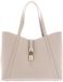 FURLA Goccia Shopper Tote Tas Leer Linen Taupe
