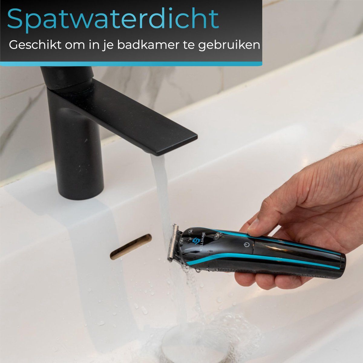 Merkloos / Sans marque SnelShoppen Wellshave 5 in 1 Baardtrimmer