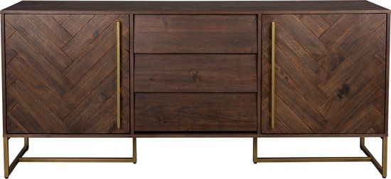 Dutchbone Class Dressoir - Acaciahout - Donkerbruin