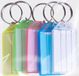 DID Sleutellabels/sleutelhangers - 20x - Multi pastel - Unisex - Volwassenen